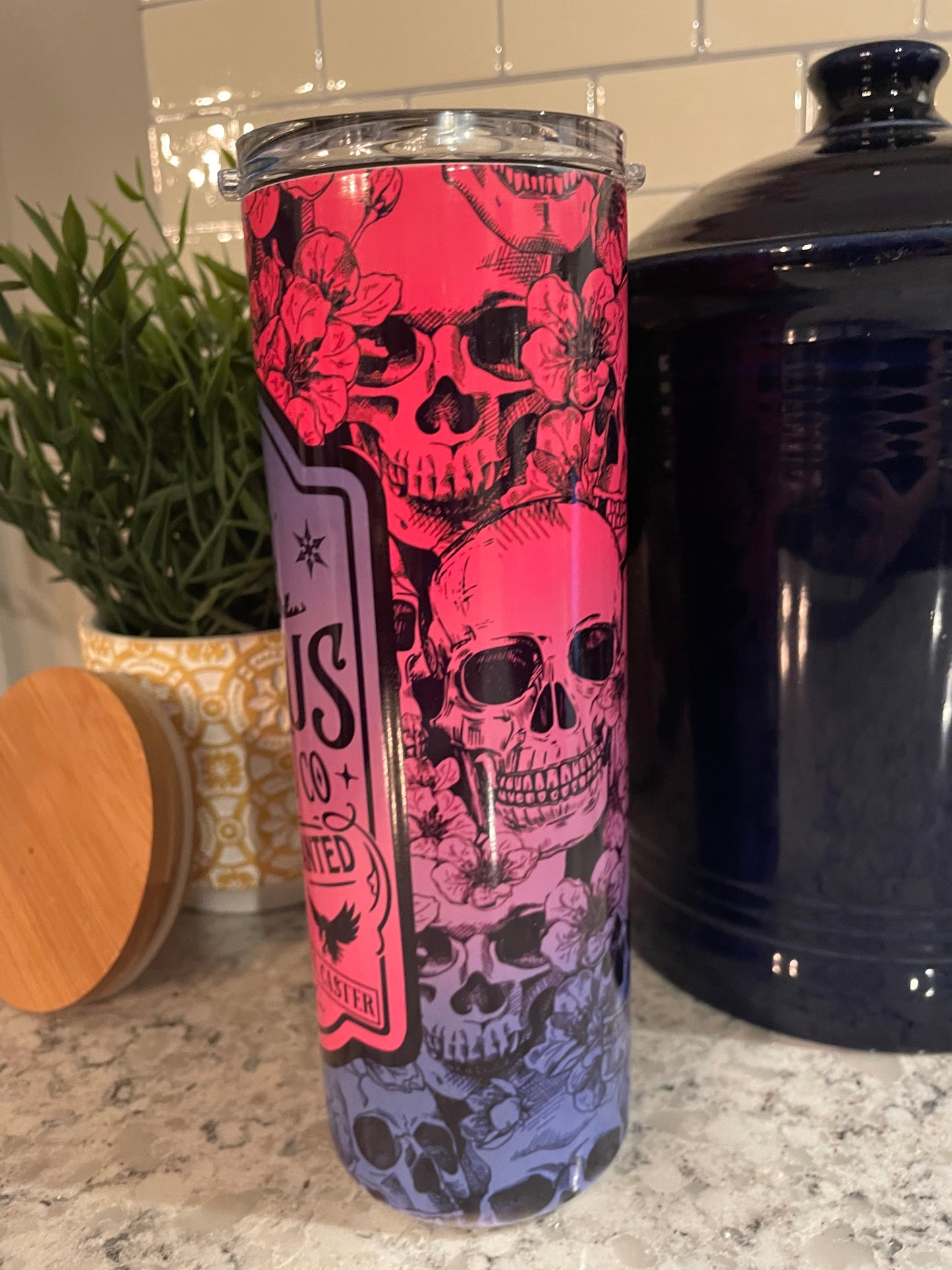 20 ounce Insulated Skinny Tumbler -  Hocus Pocus