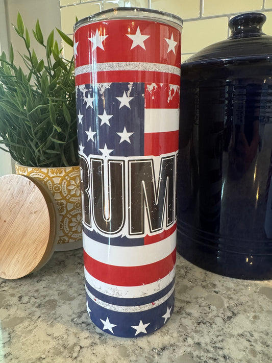 20 ounce Insulated Skinny Tumbler - TRUMP