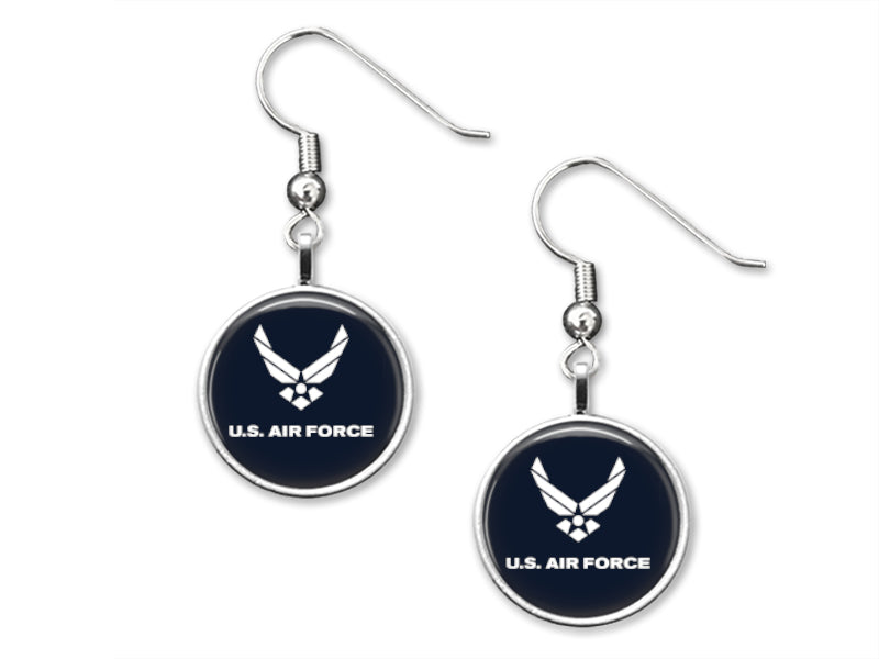 Air Force 12mm Dangle Earrings