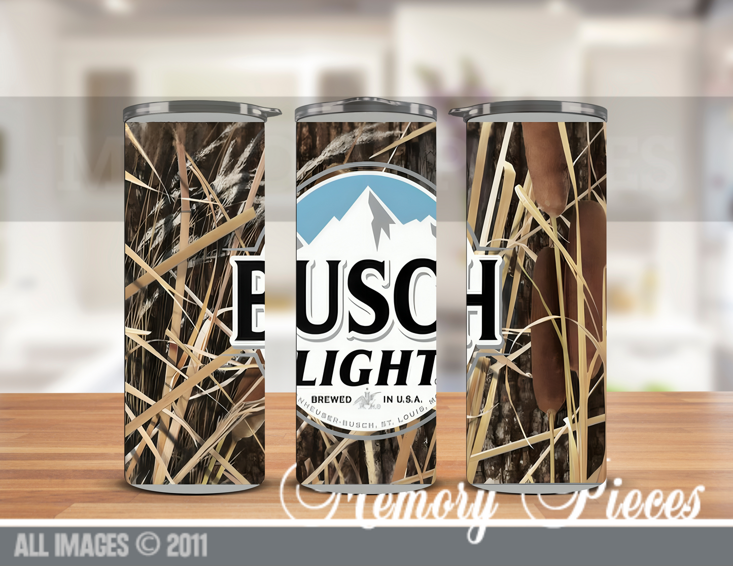 20 ounce Insulated Skinny Tumbler -  Busch Light Camo