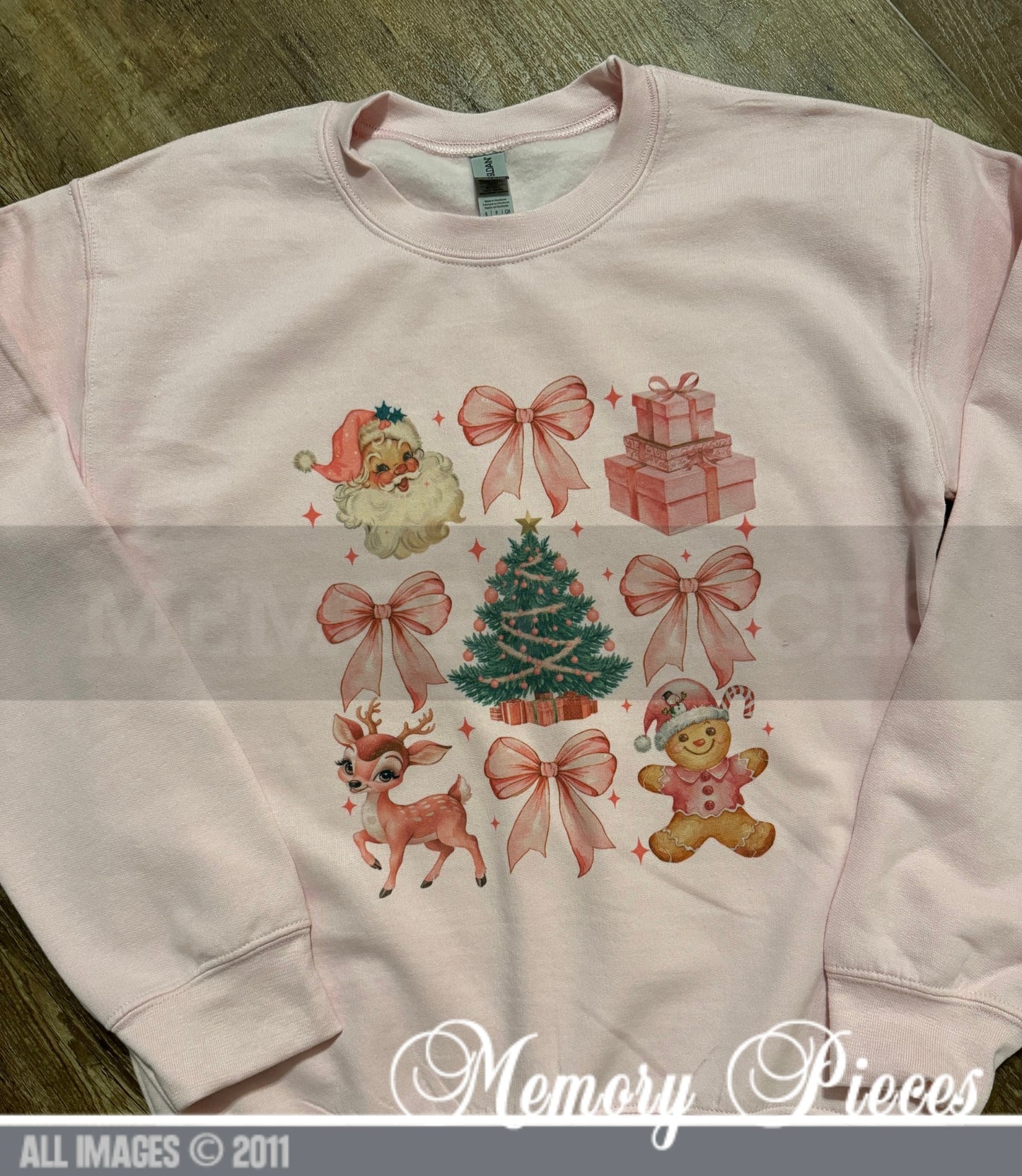 Christmas Sampler Crewneck Sweatshirt