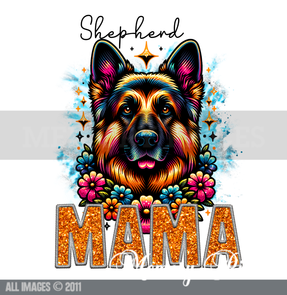 German Shepherd Mama