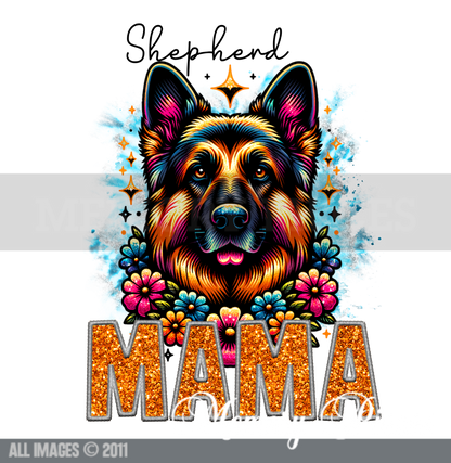 German Shepherd Mama