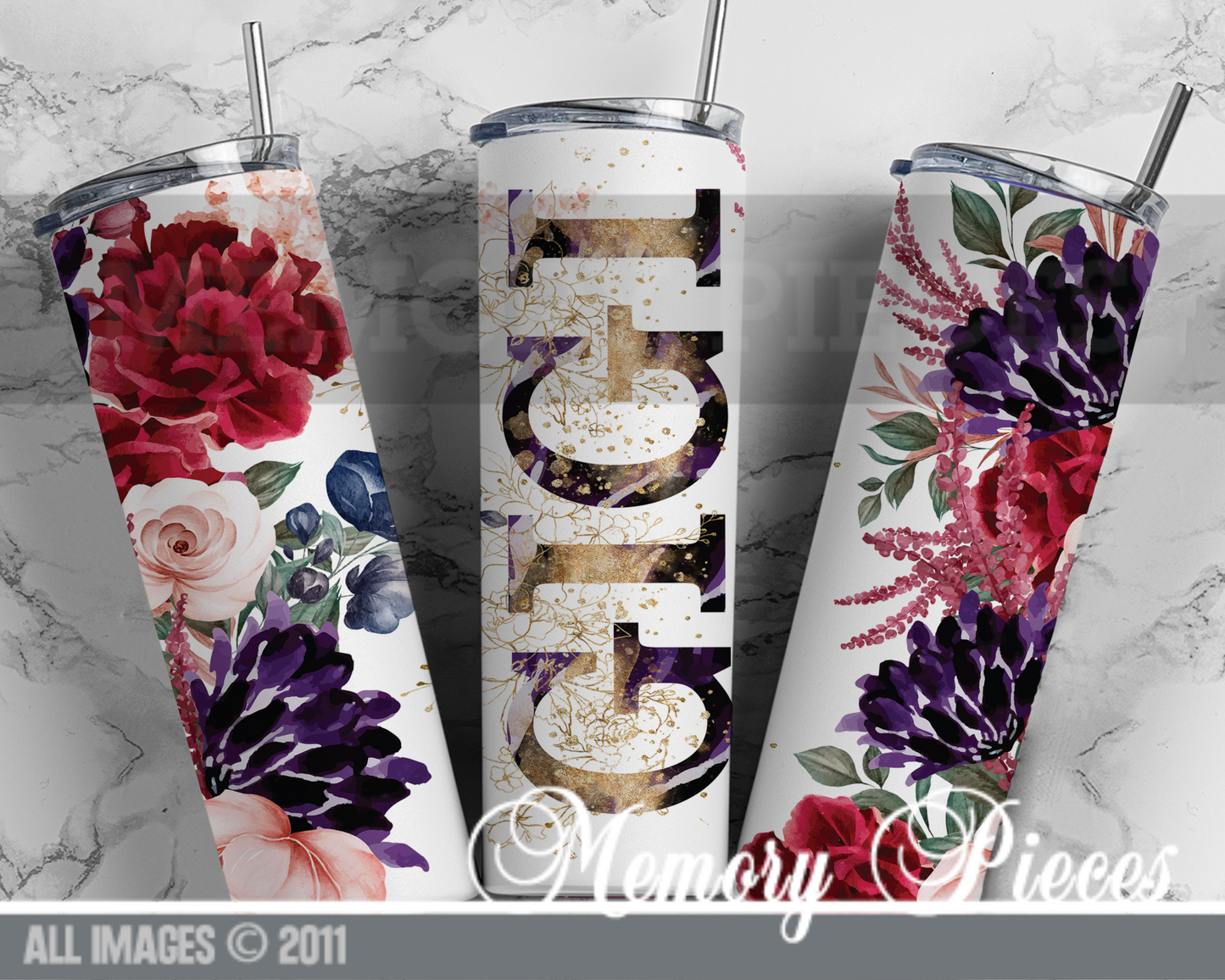 20 ounce Insulated Skinny Tumbler -  Mother's Day Tumblers