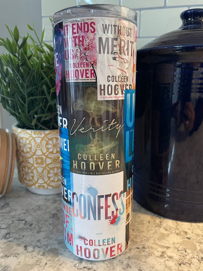 20 ounce Insulated Skinny Tumbler - Colleen Hoover