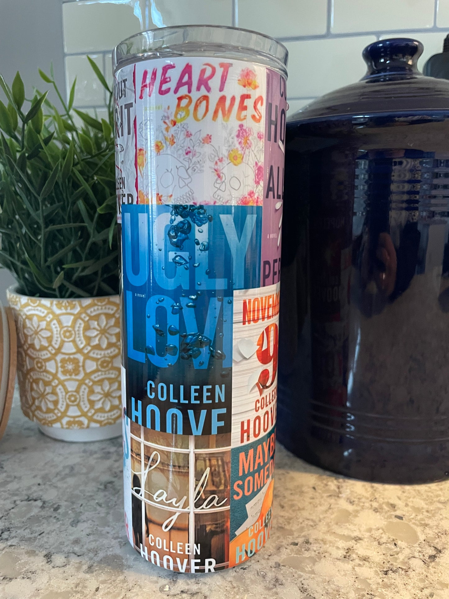 20 ounce Insulated Skinny Tumbler - Colleen Hoover