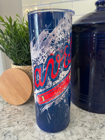 20 ounce Insulated Skinny Tumbler - Braves