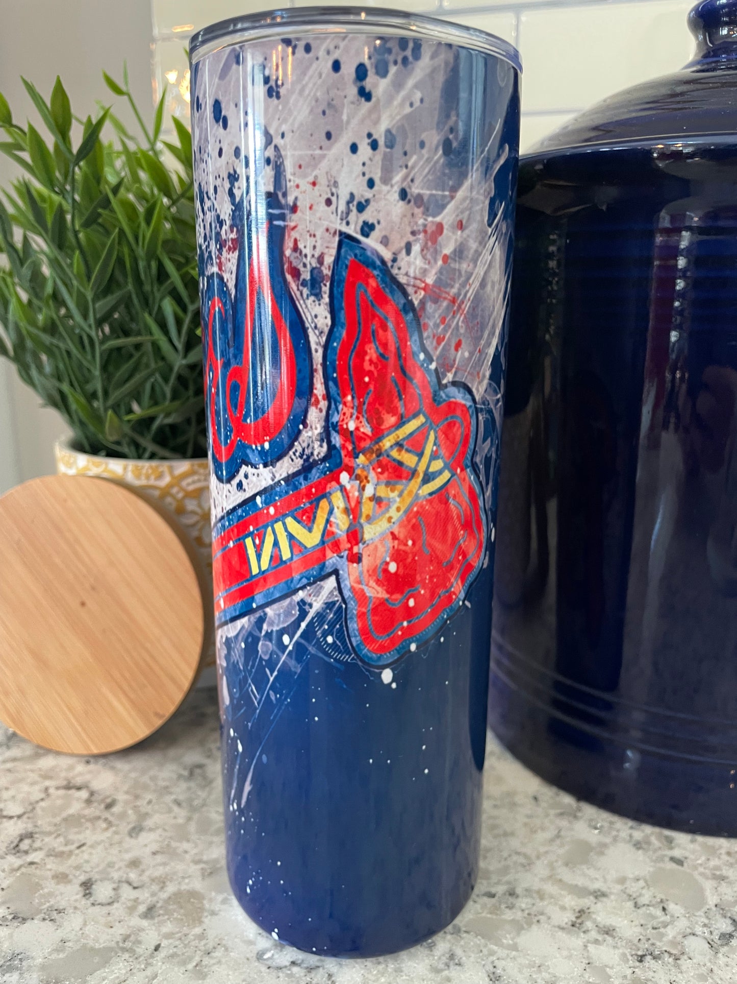 20 ounce Insulated Skinny Tumbler - Braves