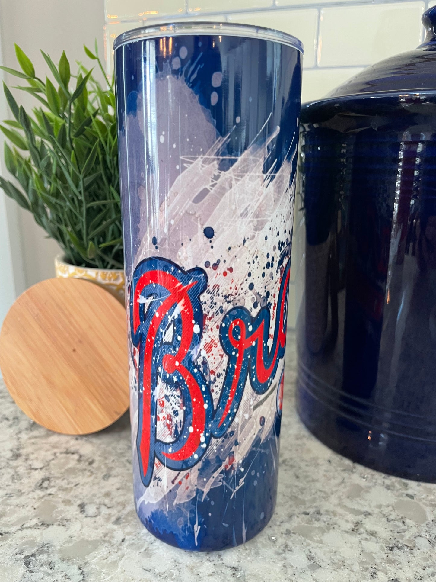 20 ounce Insulated Skinny Tumbler - Braves