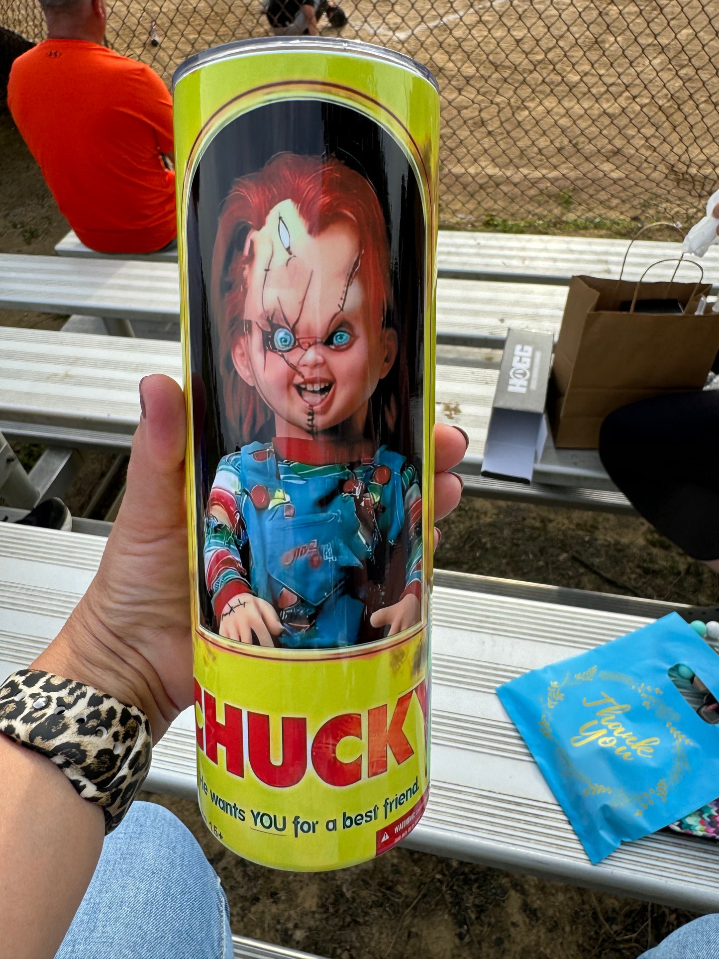 20 ounce Insulated Skinny Tumbler - Chucky