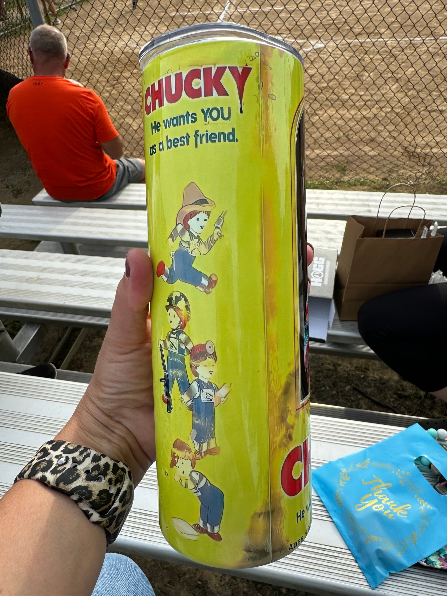 20 ounce Insulated Skinny Tumbler - Chucky