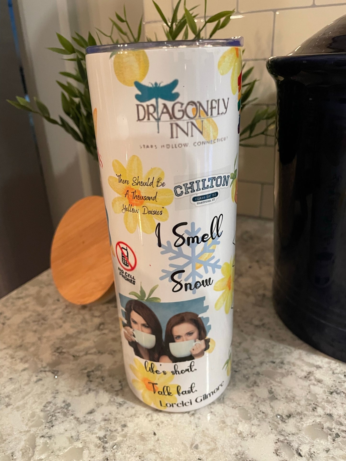 20 ounce Insulated Skinny Tumbler - Gilmore Girls