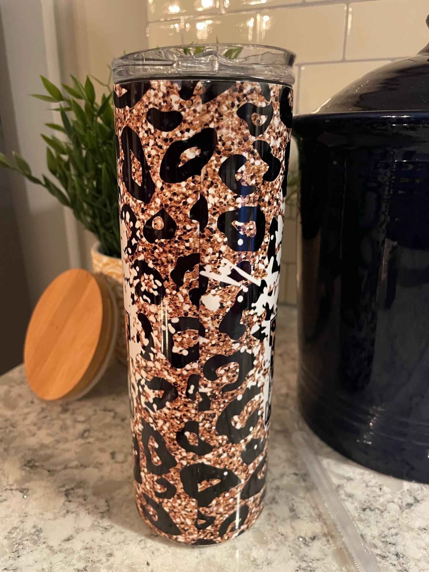 20 ounce Insulated Skinny Tumbler - Soccer Mom