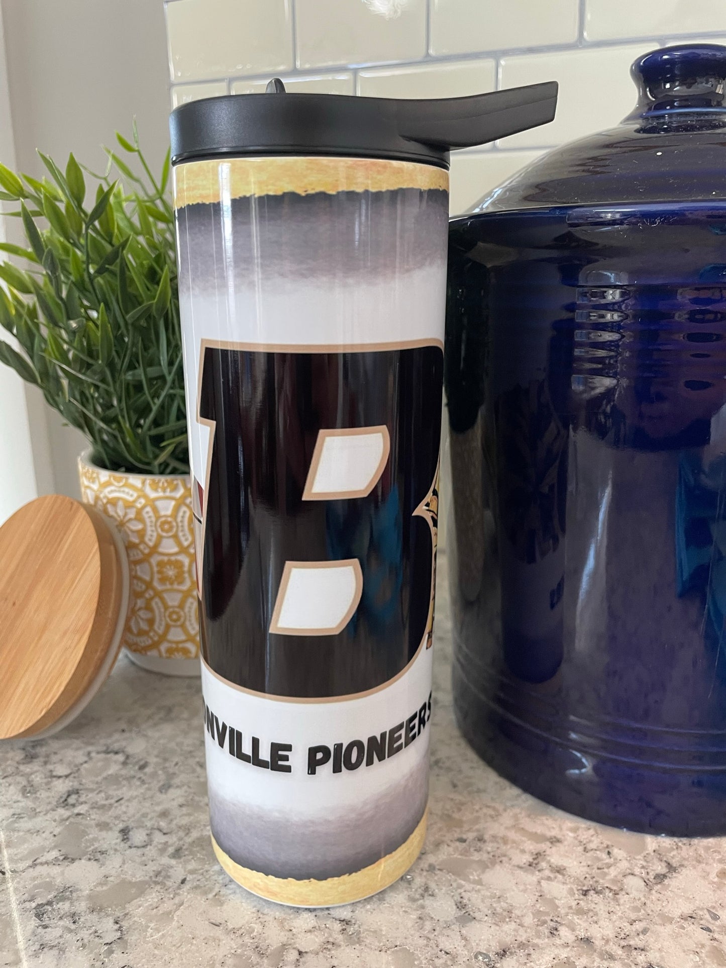 20 ounce Insulated Skinny Tumbler - Boonville High School Football