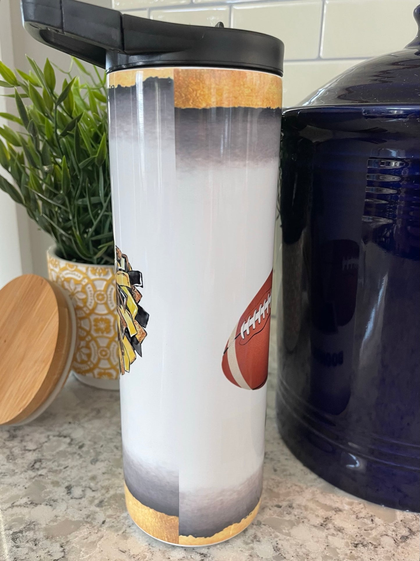 20 ounce Insulated Skinny Tumbler - Boonville High School Football