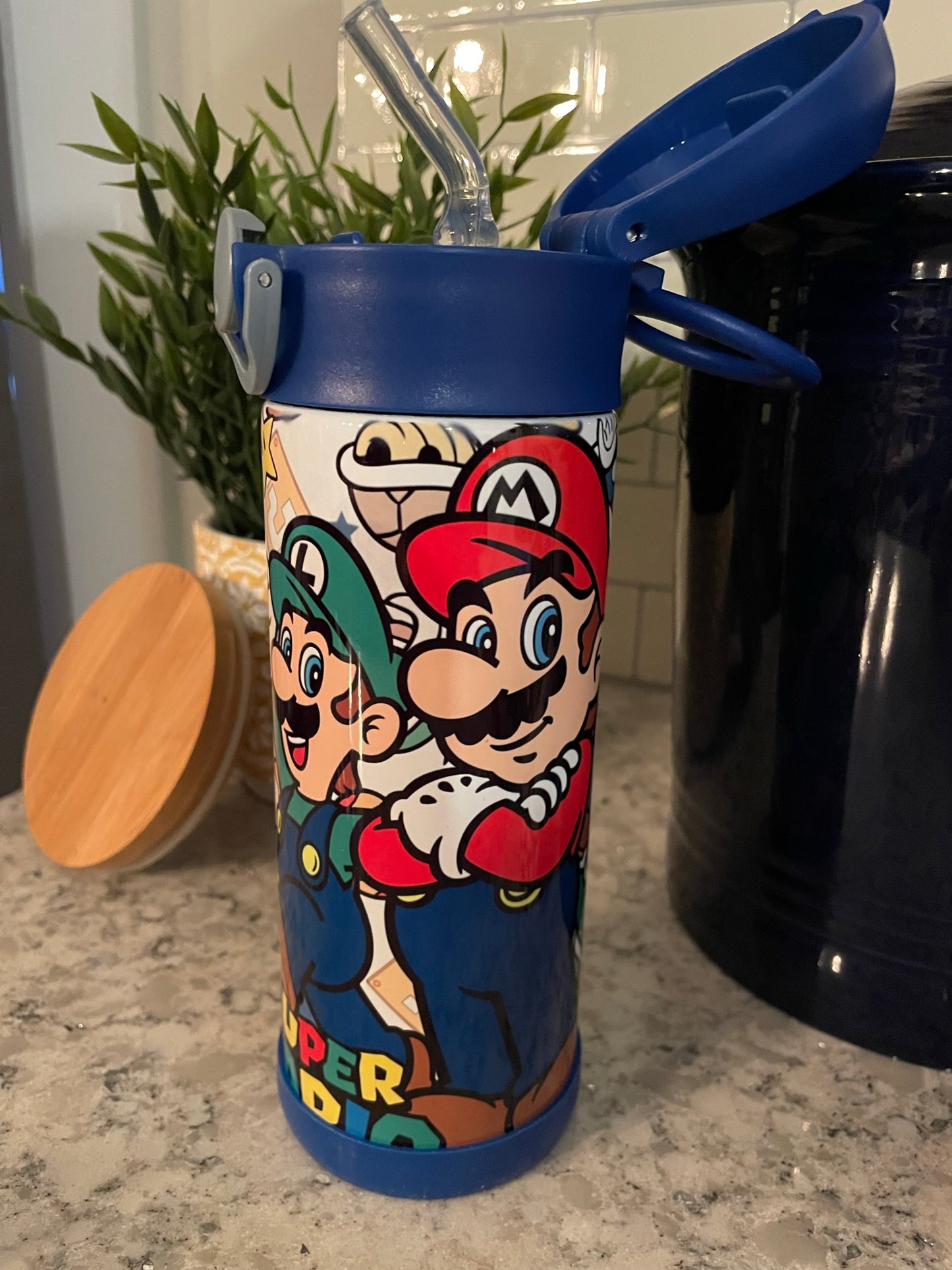 12 ounce Kid Tumbler - Mario Brothers