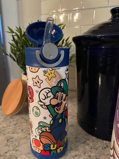 12 ounce Kid Tumbler - Mario Brothers