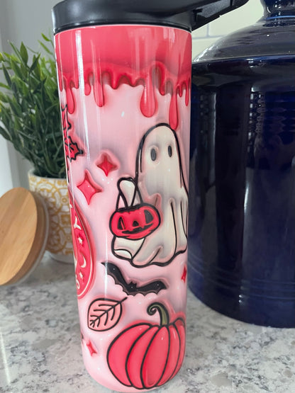 20 ounce Insulated Skinny Tumbler - Spooky Vibes