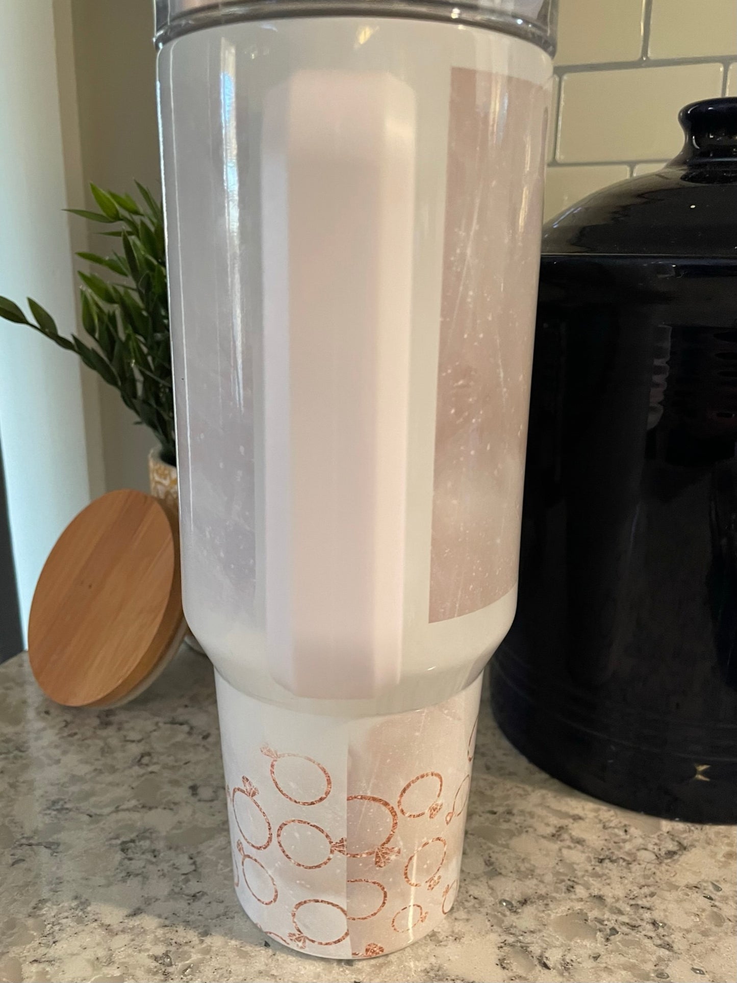 40 ounce Insulated Travel Tumbler - Bride to be Future Mrs. ....