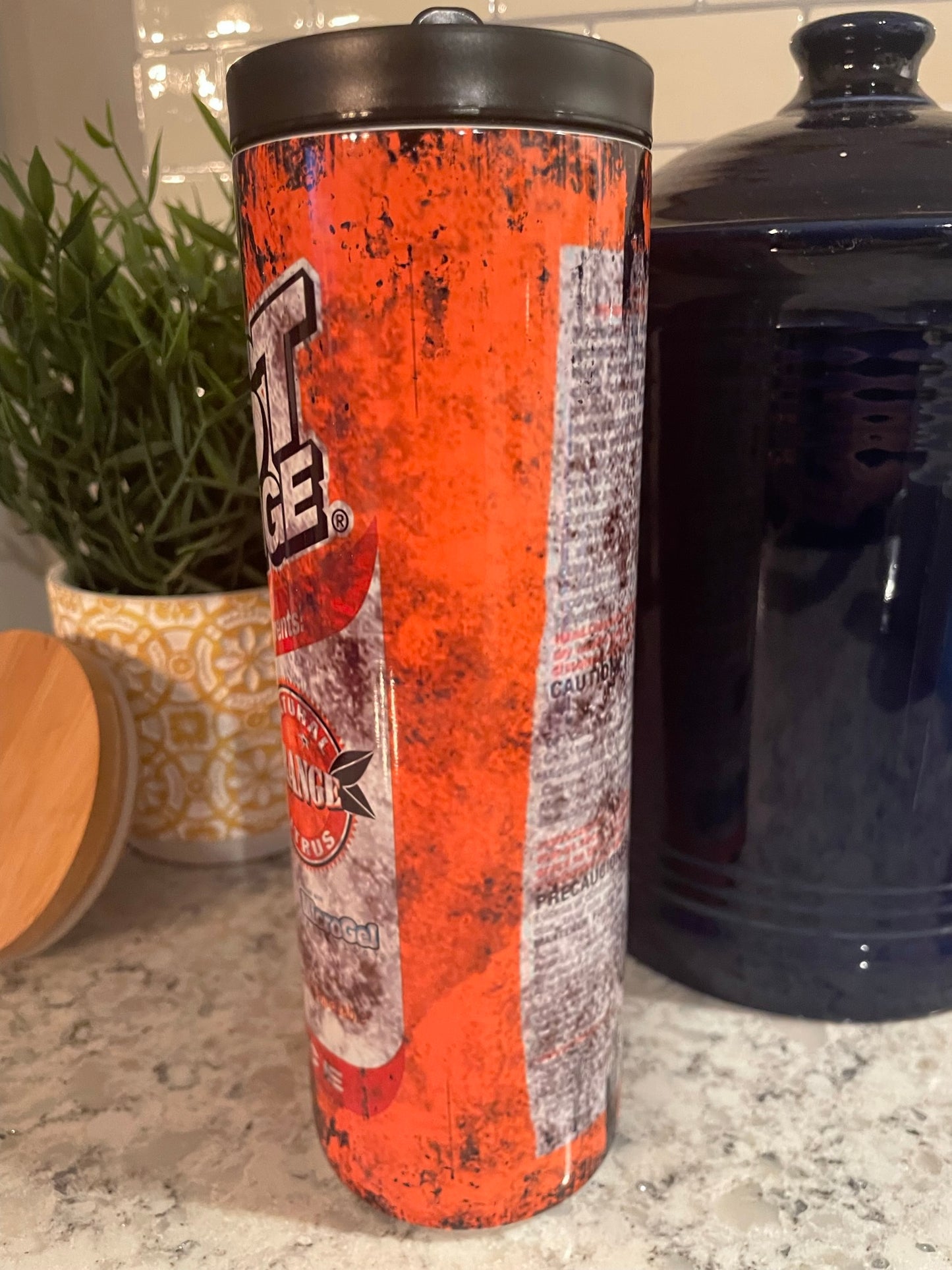 20 ounce Insulated Skinny Tumbler - Fast Orange