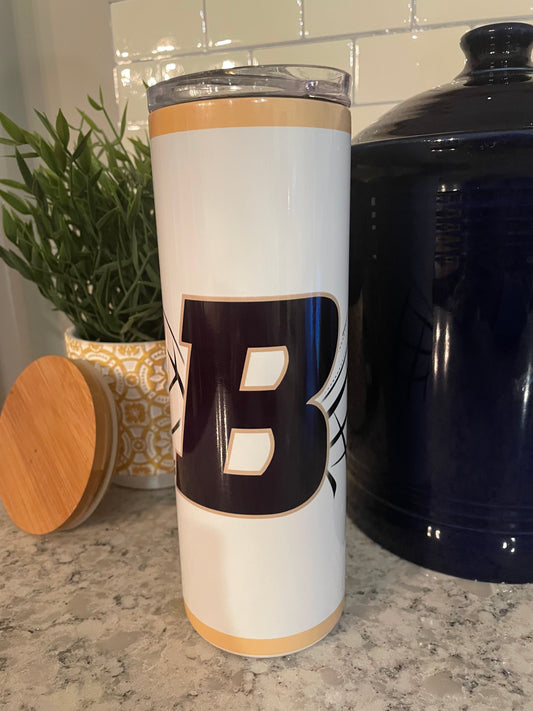 20 ounce Insulated Skinny Tumbler - Boonville High School Volleyball