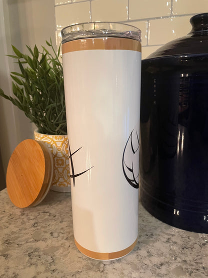 20 ounce Insulated Skinny Tumbler - Boonville High School Volleyball