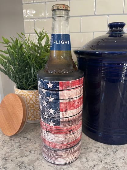 4 in 1 Can Cooler - American Flag