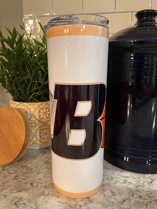 20 ounce Insulated Skinny Tumbler - Boonville High School  Basketball and Volleyball