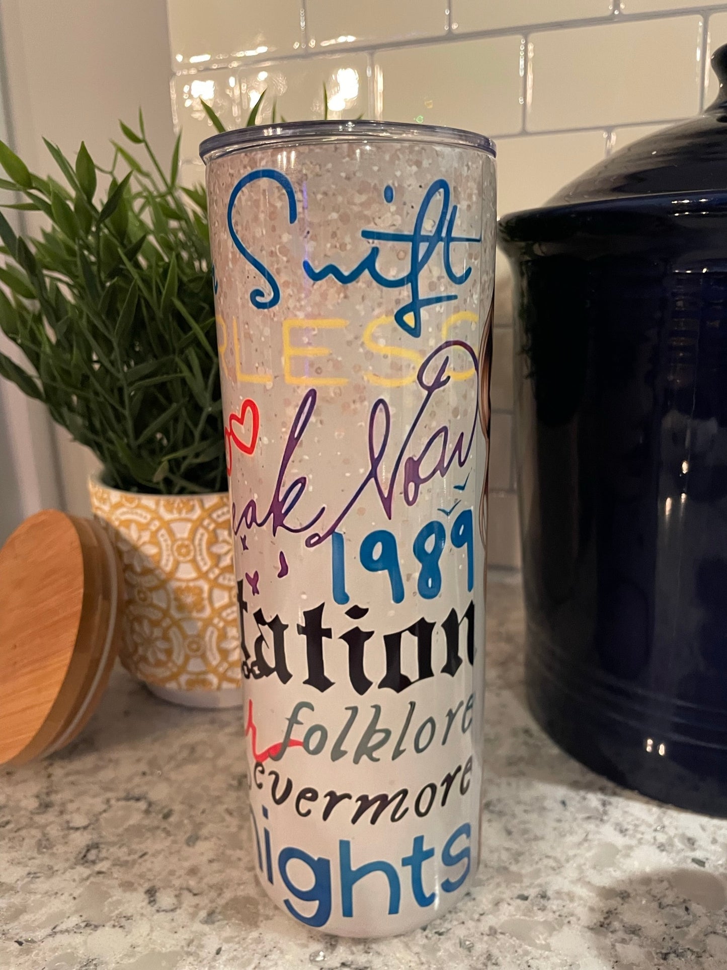 20 ounce Insulated Skinny Tumbler - Taylor Swift