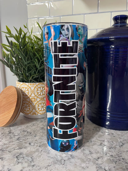 20 ounce Insulated Skinny Tumbler - Fortnite