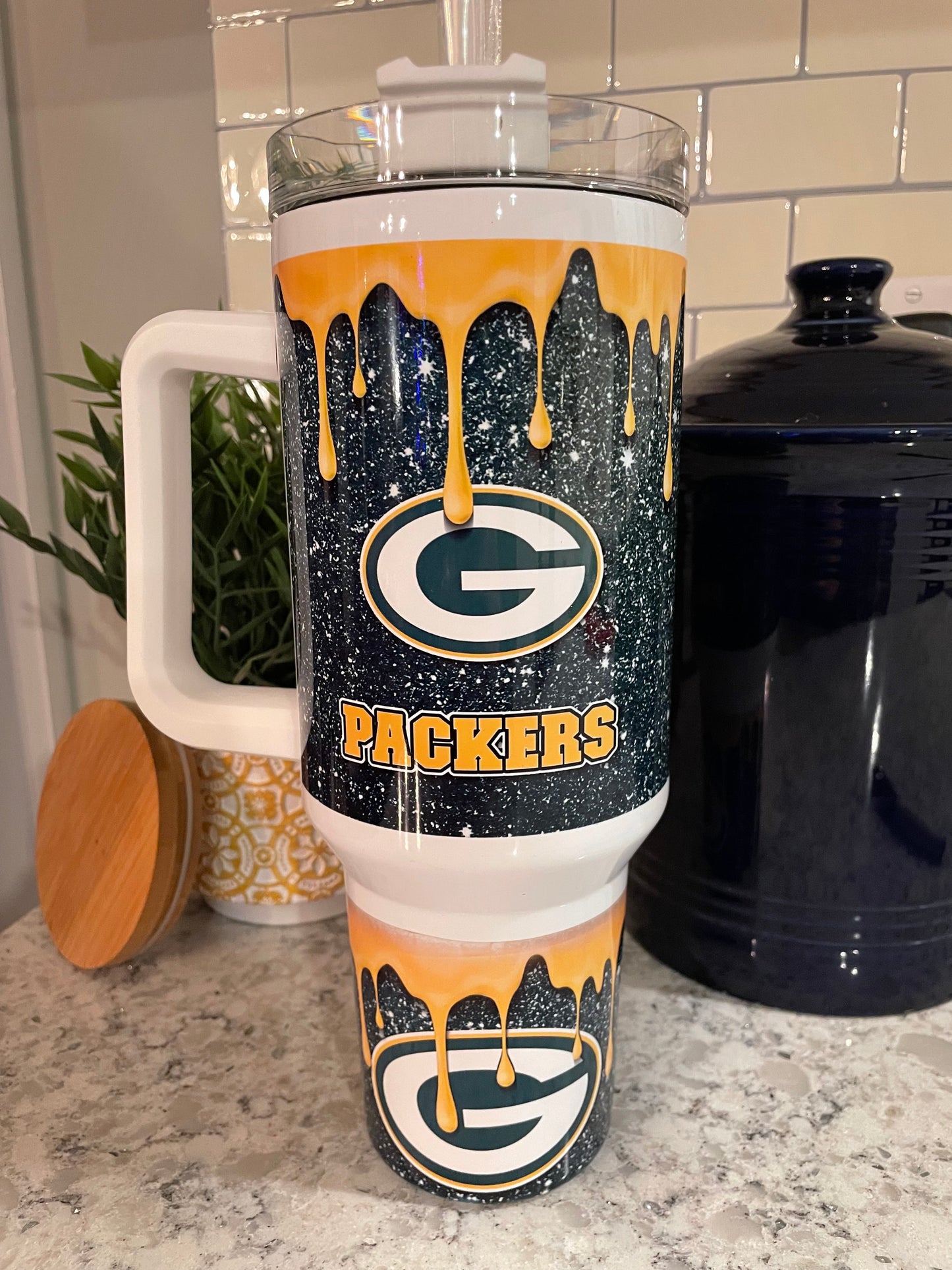 40 ounce Insulated Travel Tumbler -  Green Bay Packers