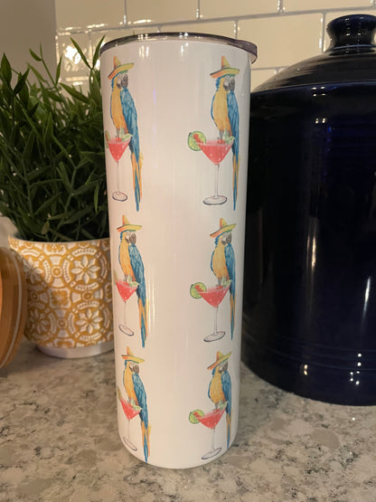 20 ounce Insulated Skinny Tumbler - Jimmy Buffett