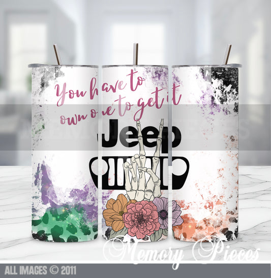 20 ounce Insulated Skinny Tumbler - Jeep