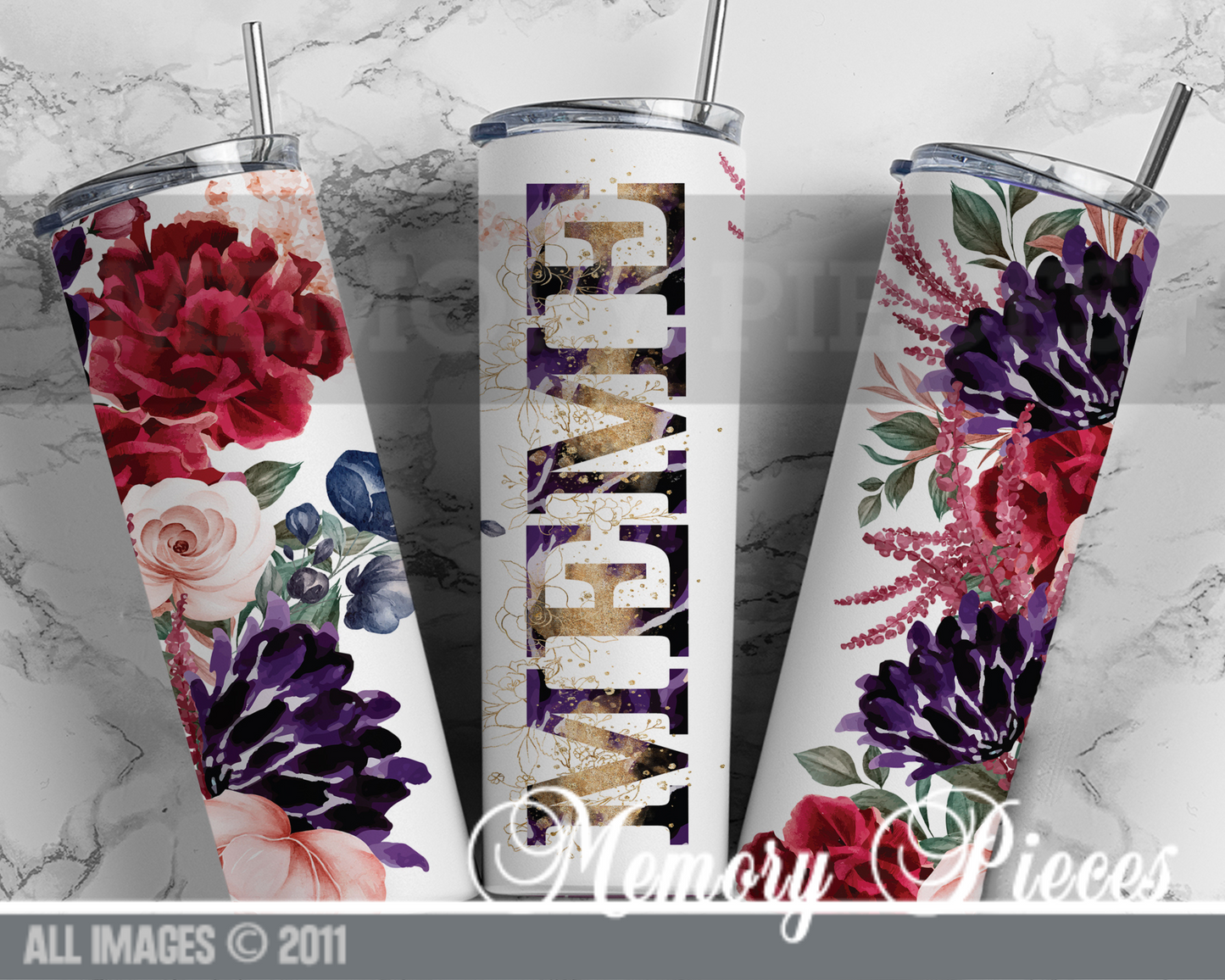 20 ounce Insulated Skinny Tumbler -  Mother's Day Tumblers