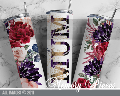 20 ounce Insulated Skinny Tumbler -  Mother's Day Tumblers