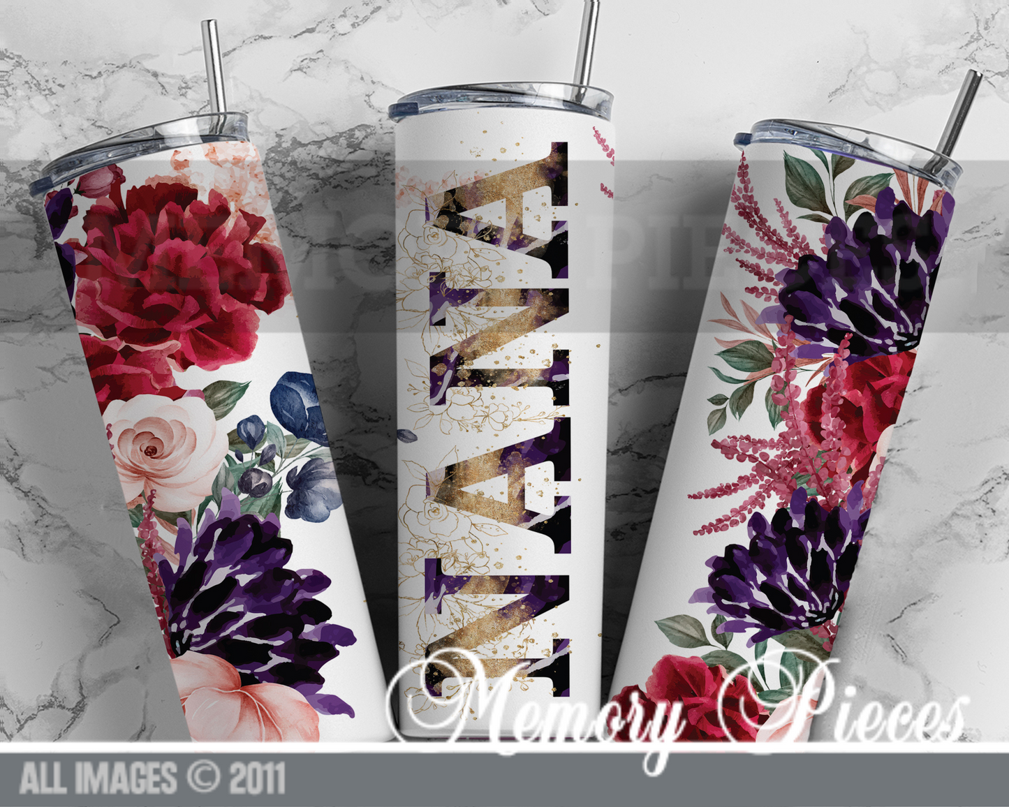 20 ounce Insulated Skinny Tumbler -  Mother's Day Tumblers