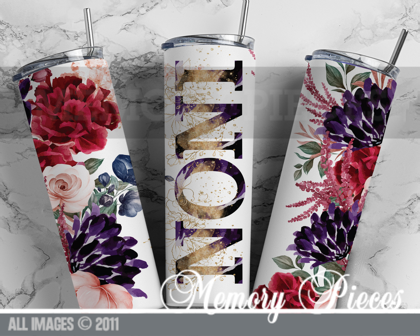 20 ounce Insulated Skinny Tumbler -  Mother's Day Tumblers