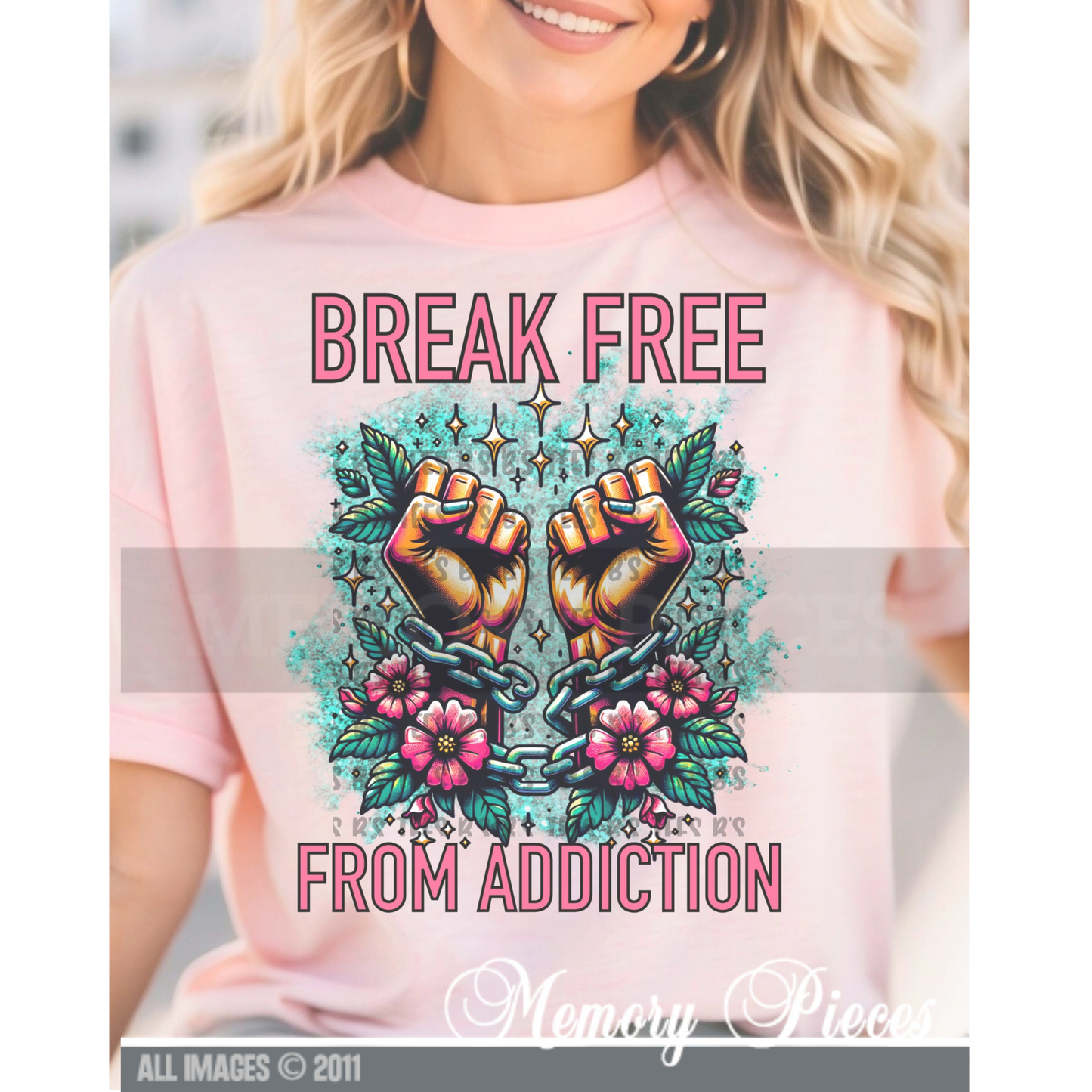 Break Free From Addiction T-Shirt