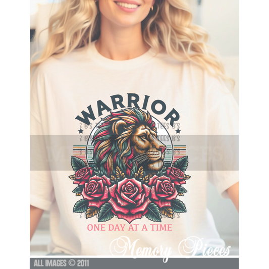 Warrior One Day At A Time T-Shirt