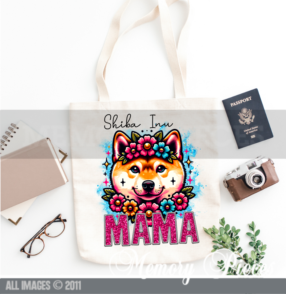 Shiba Mama Tote Bag