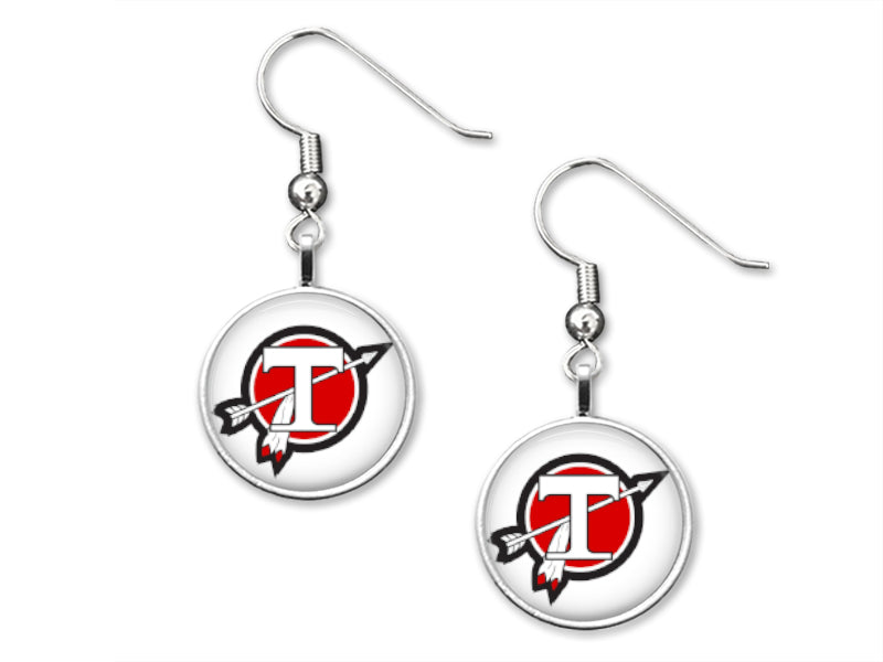 Tecumseh High School 12mm Dangle Earrings