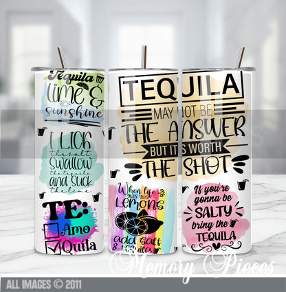 20 ounce Insulated Skinny Tumbler - Tequila