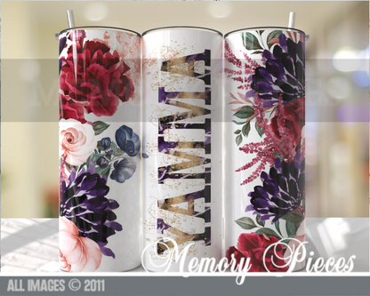 20 ounce Insulated Skinny Tumbler -  Mother's Day Tumblers