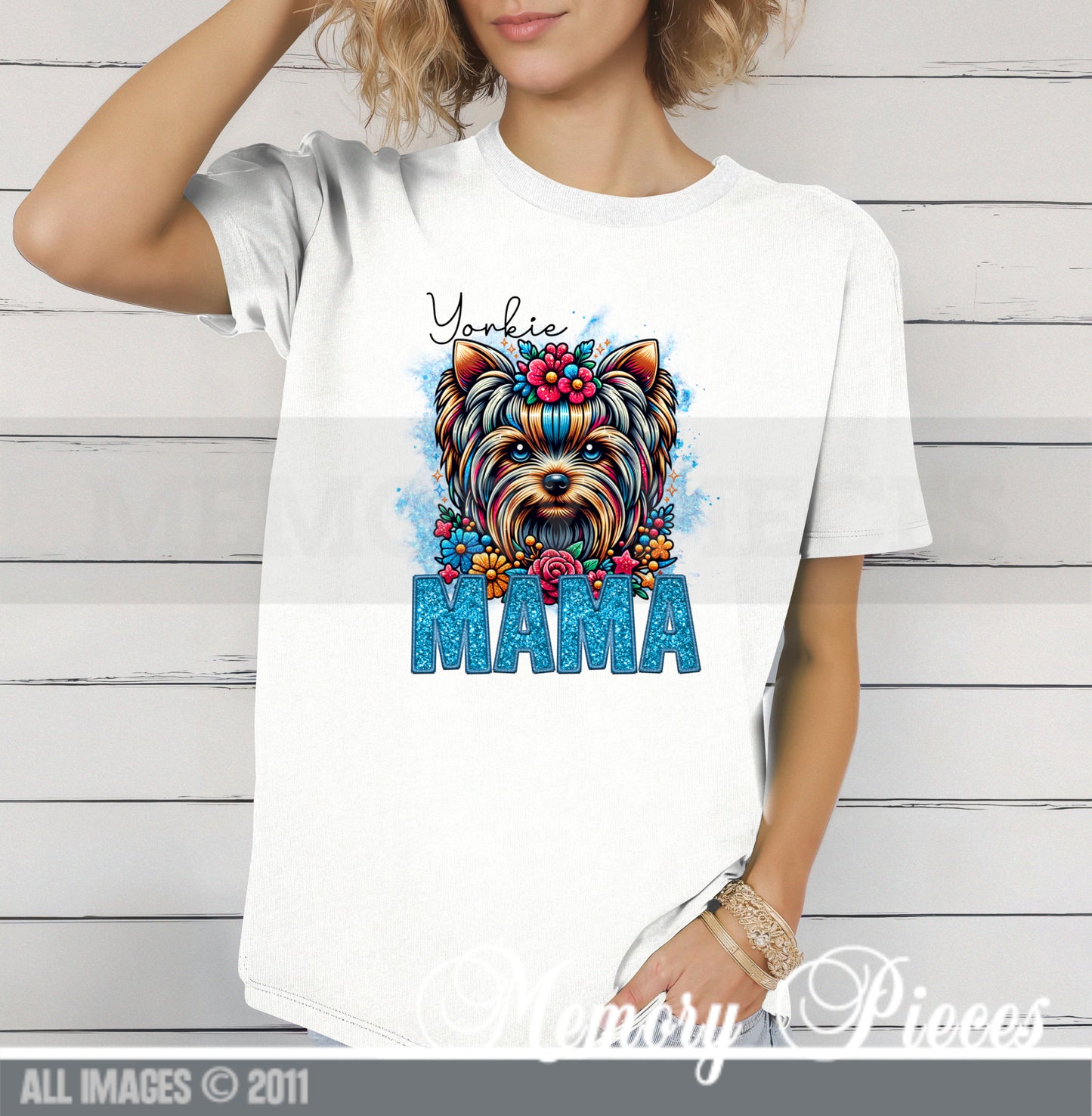 Yorkie Mama T-Shirt (Female)