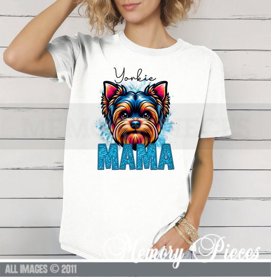 Yorkie Mama T-Shirt (Male)