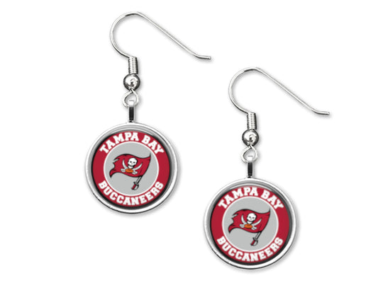 Tampa Bay Buccaneers 12mm Dangle Earrings