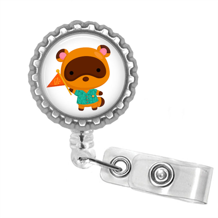 Animal Crossing New Horizon Timmy/Tommy Nook Retractable Badge Holder/Reel