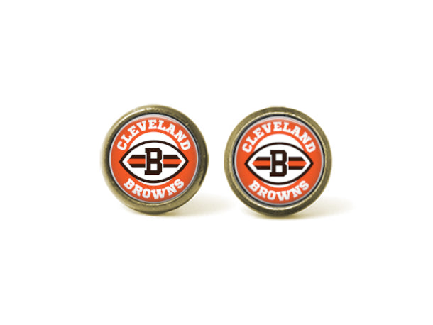 Cleveland Browns 12mm Post Earrings