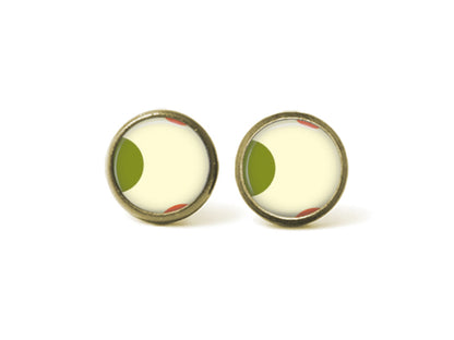 Polka Dot 12mm Post Earrings