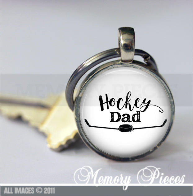 'Hockey Dad' Keychain/Pendant